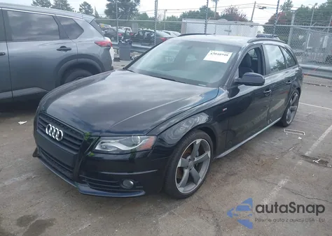 2012 Audi A4 2.0T Premium from USA, damaged, VIN WAU4FAFL0CA054207